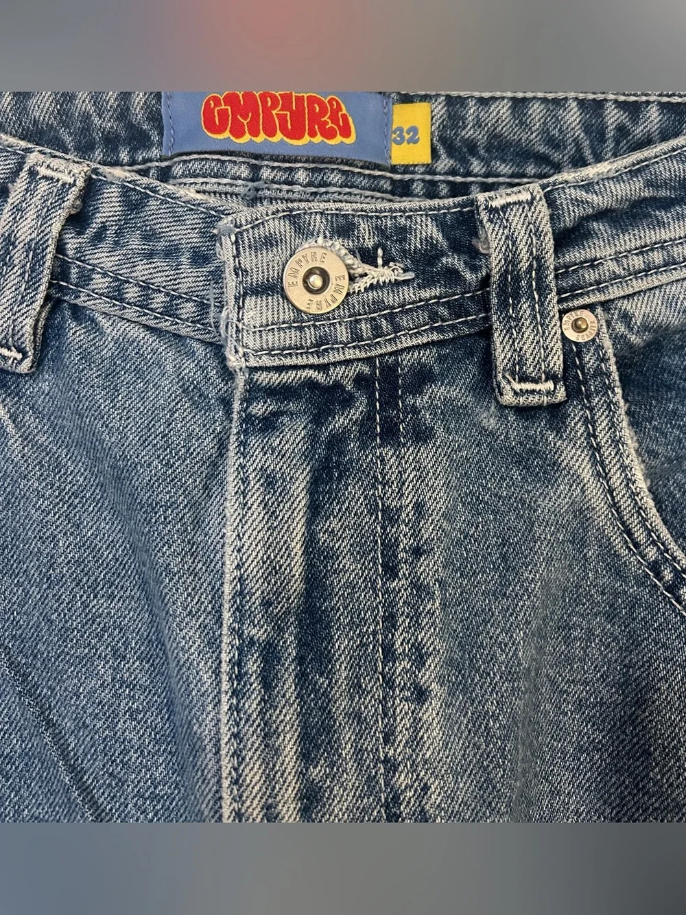 Empyre Men’s Jeans Size 32x29 Relax Fit Baggy Wide Leg 100 % Cotton Skater Y2k